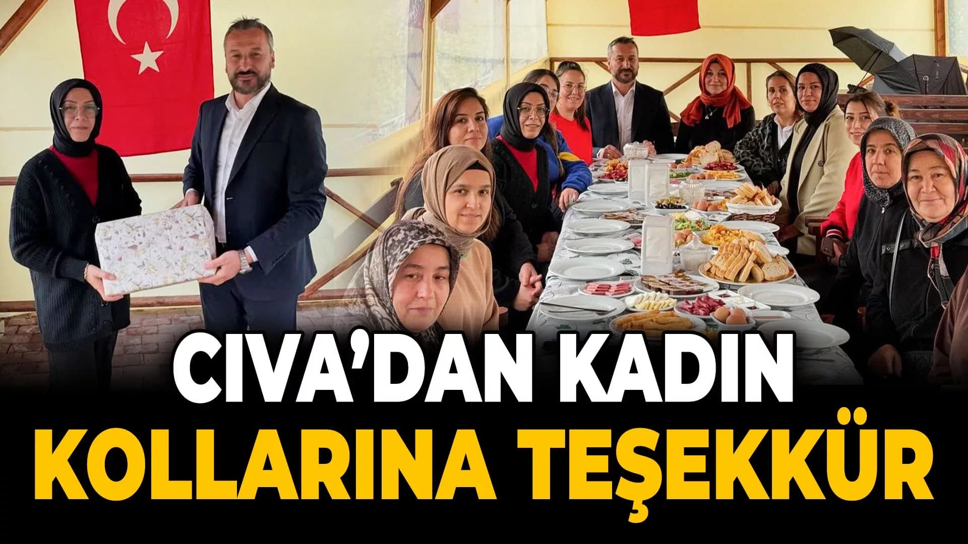 Başkan Serkan Cıva'dan Kadın Kollarına Teşekkür