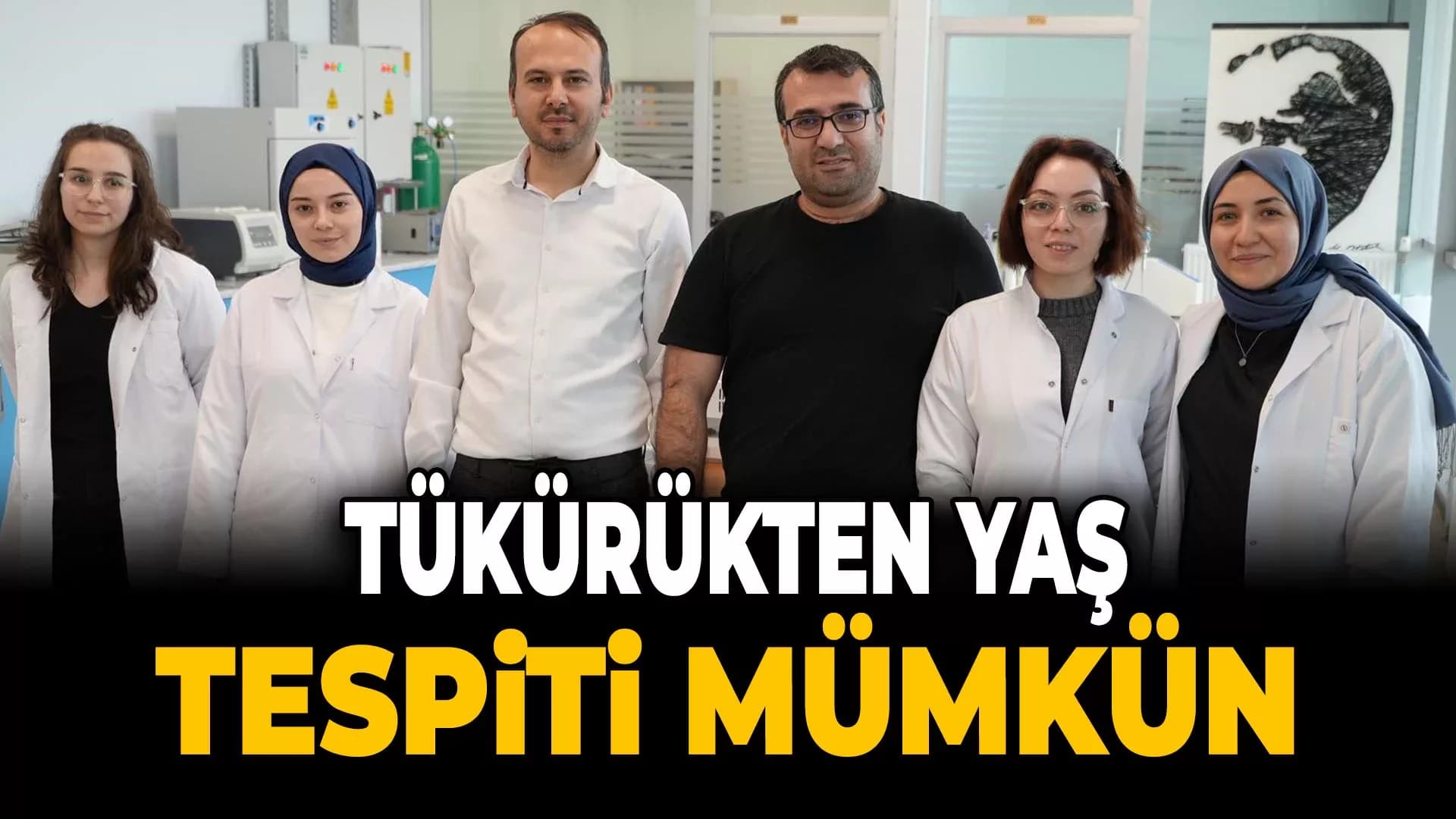 Biyolojik Yaş Tükürük Örnekleriyle Tespit Edilecek