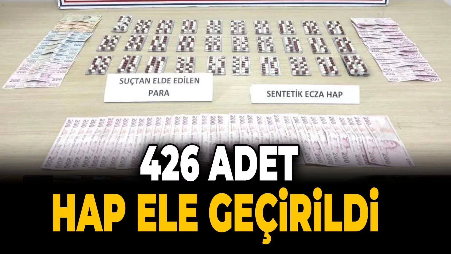 Karabük'te Jandarma 426 Adet Uyuşturucu Hap Ele Geçirdi