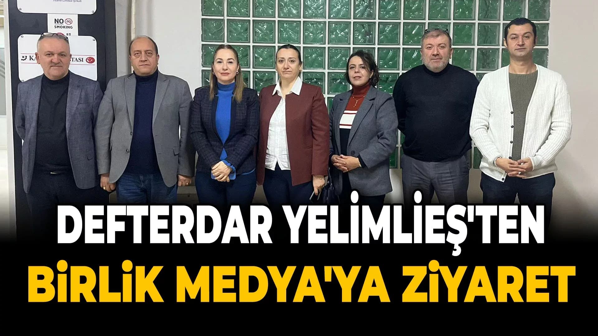 Defterdar Yelimlieş'den Birlik Medya'ya İade-i Ziyaret
