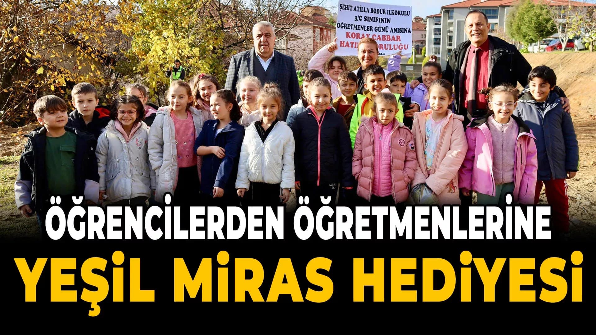 Safranbolu'da Öğrencilerden Öğretmenlerine Anlamlı Hediye