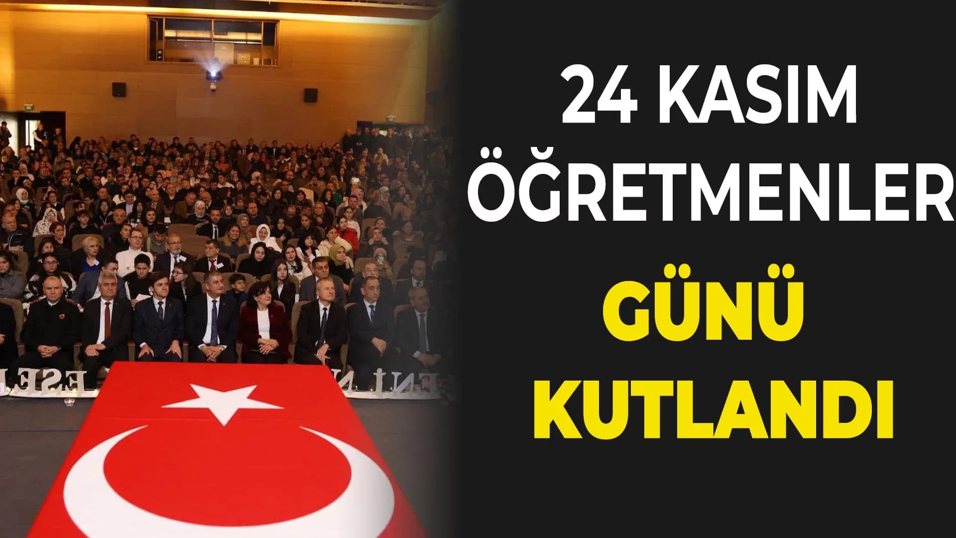 24 Kasım Öğretmenler Günü Kutlandı