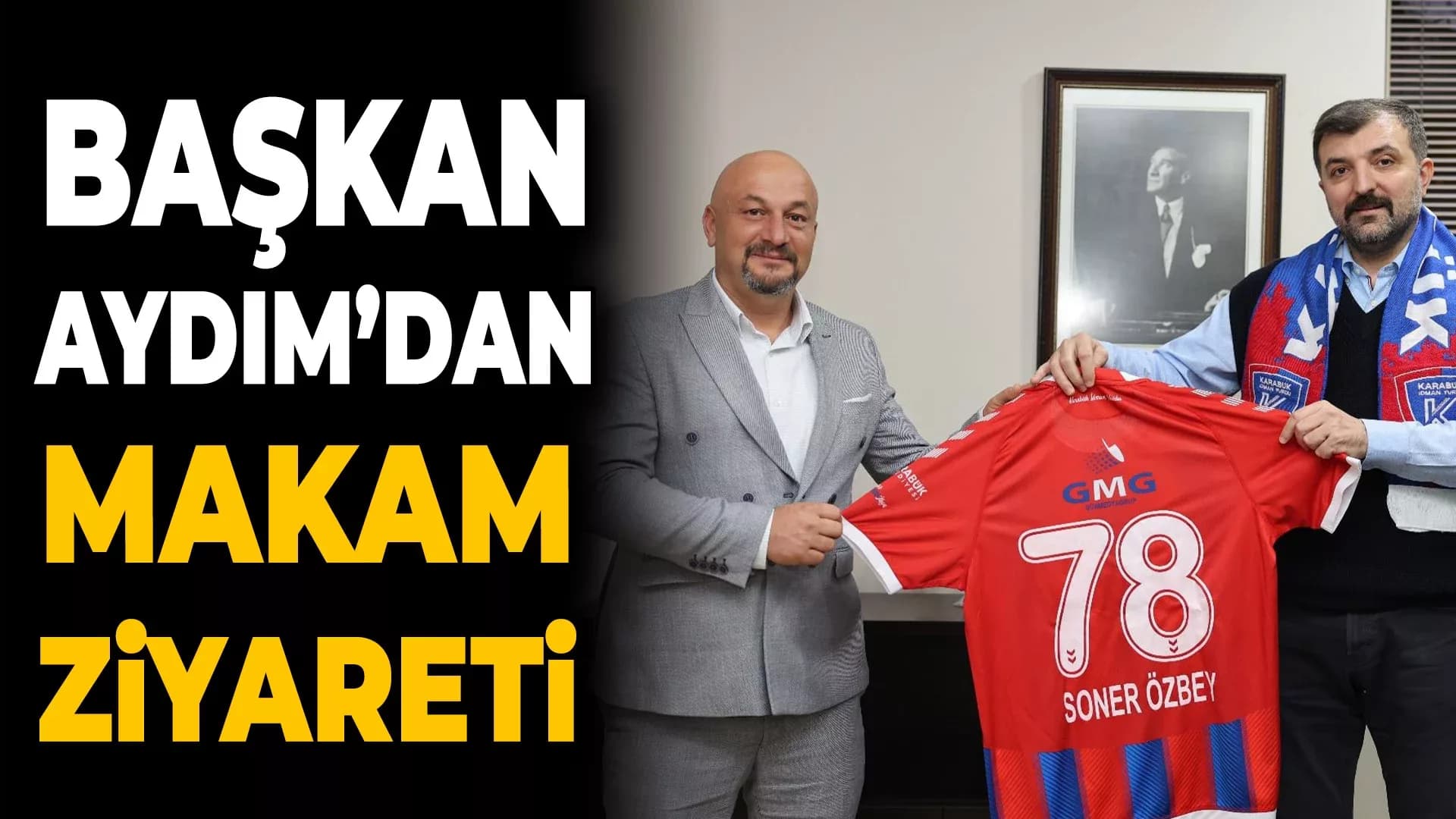 Başkan Aydım'dan Özbey'e Ziyaret