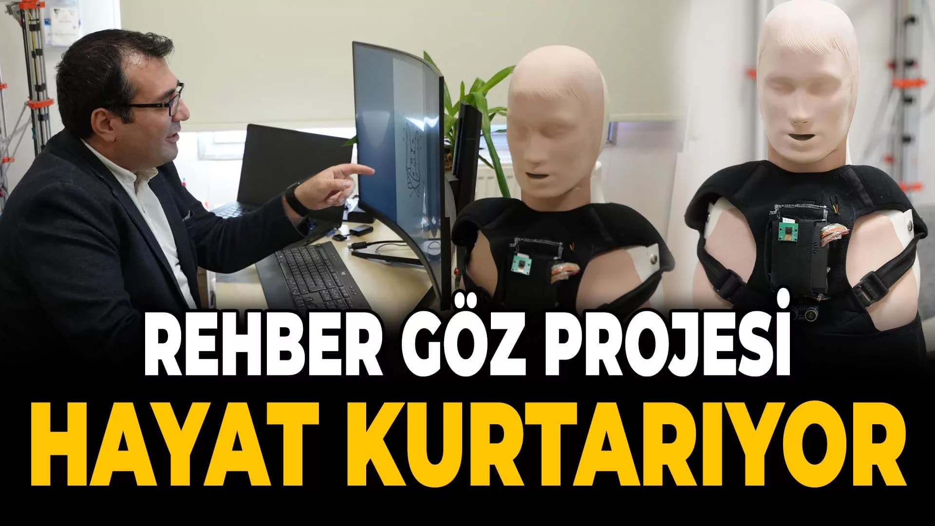 Görme Engelli Bireylerin Hayatı 'Rehber Göz' ile Kolaylaşacak