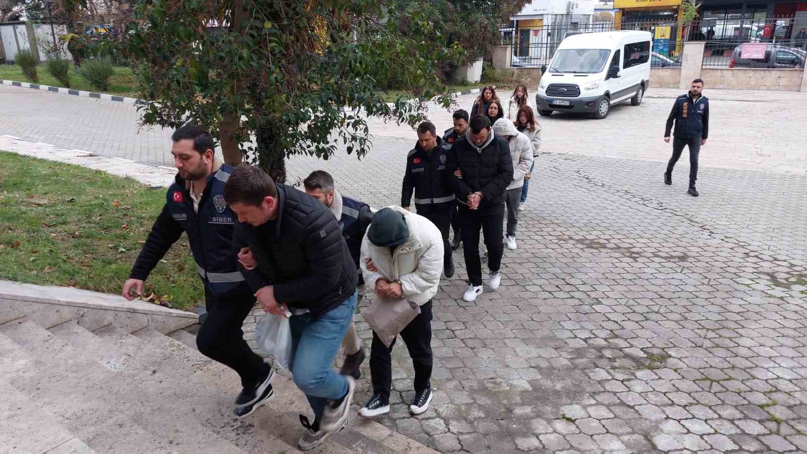 Yasa dışı bahis operasyonunda 6 kişi adliyeye sevk edildi