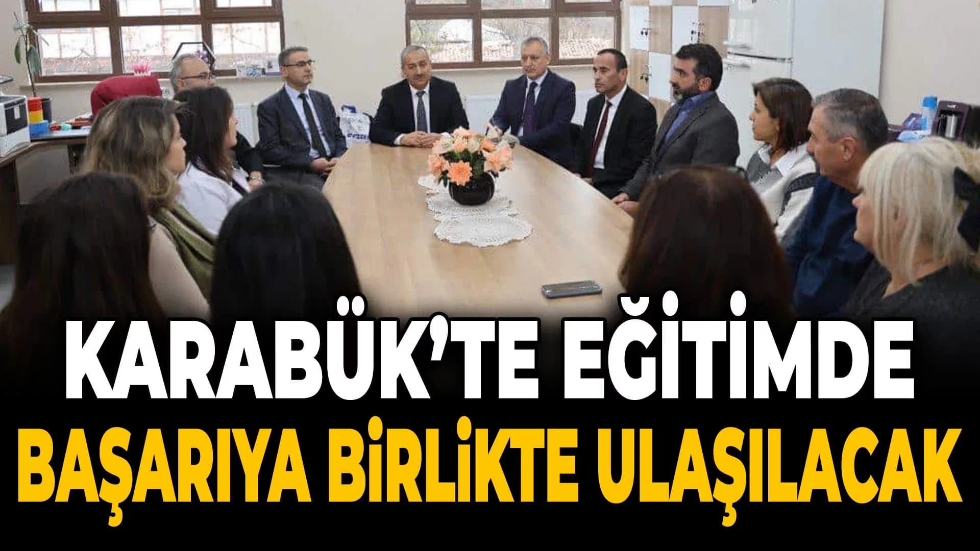 Milli Eğitim Müdürü Öğretmenler ile Bir Araya Geldi