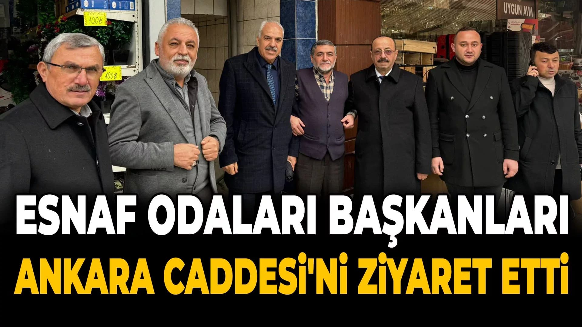Oda Başkanlarından Esnaf Ziyaretleri