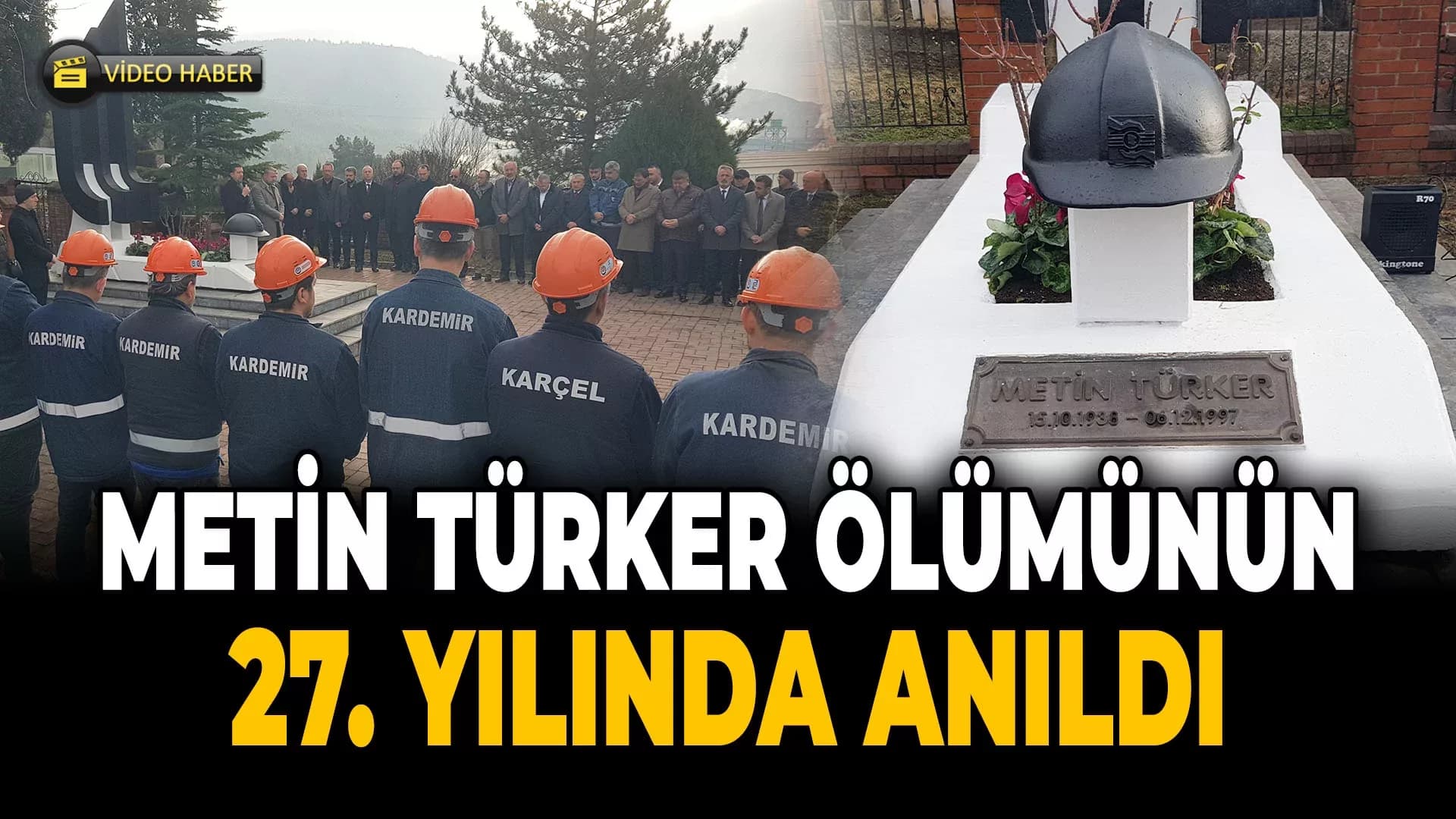 Metin Türker, Mezarı Başında Anıldı