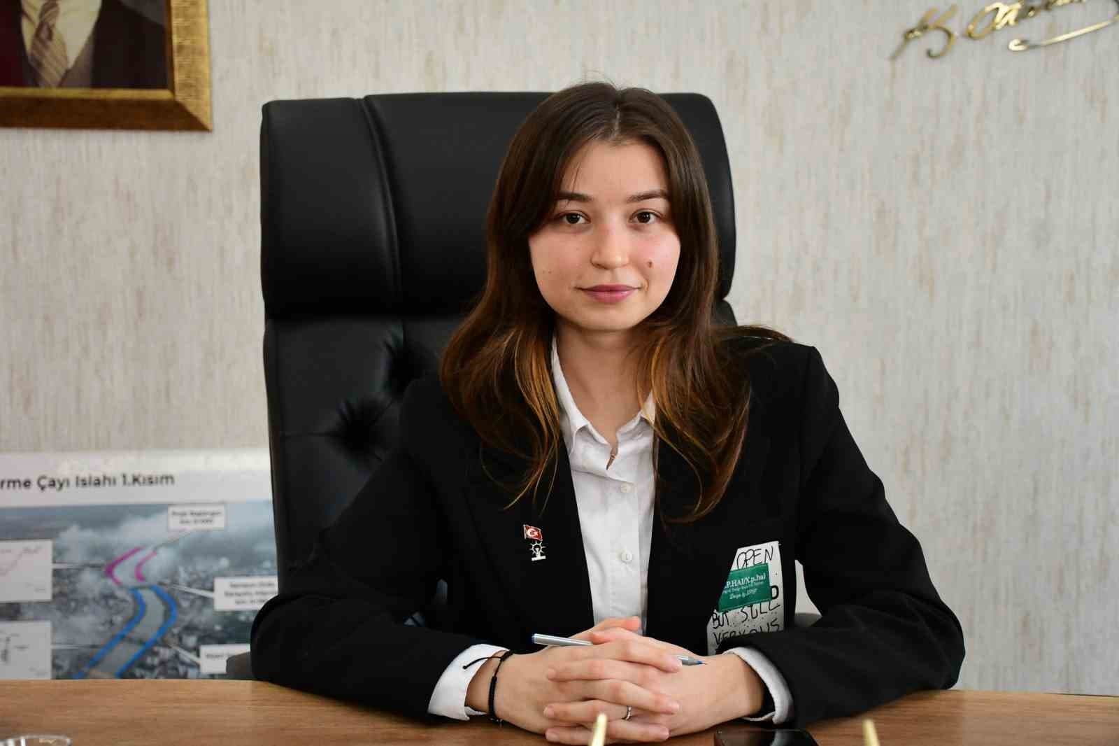 Terme Belediyesi “genç kadın” başkana emanet