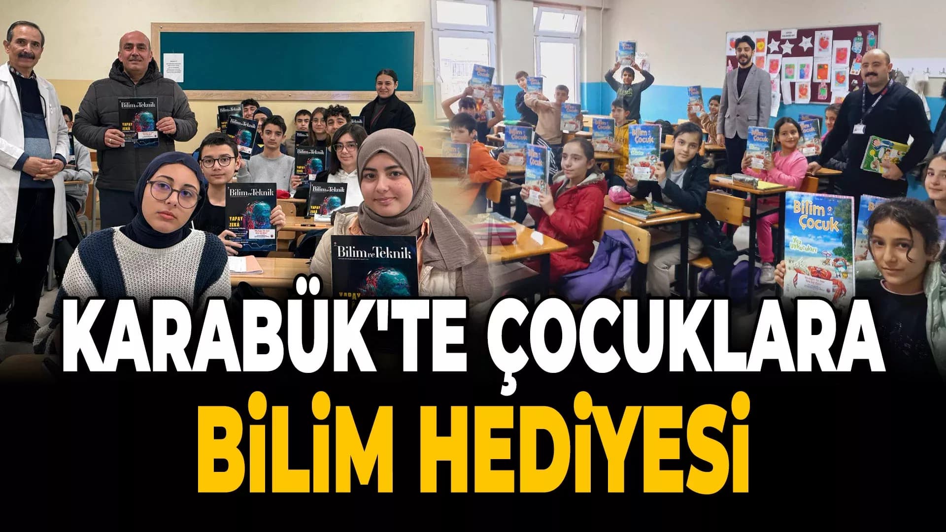 Karabük Belediyesi'nden Bilim Meraklısı Çocuklara Destek