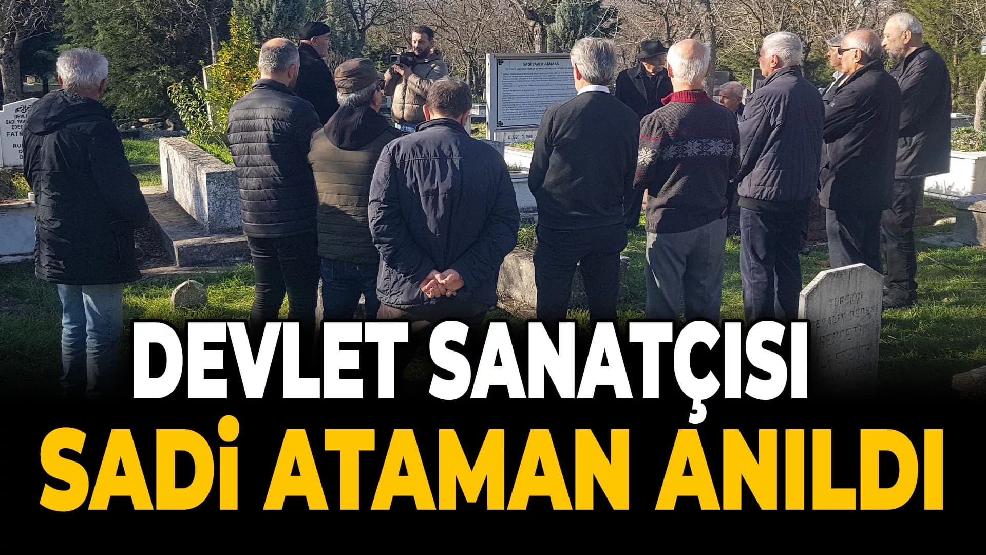 Devlet Sanatçısı Ataman Mezarı Başında Anıldı