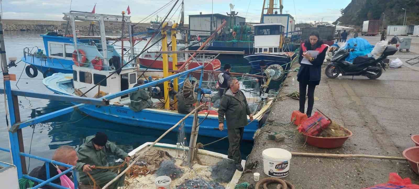 Zonguldak İl Tarım ve Orman Müdürlüğü ekipleri Kilimli’de su ürünleri denetimi yaptı