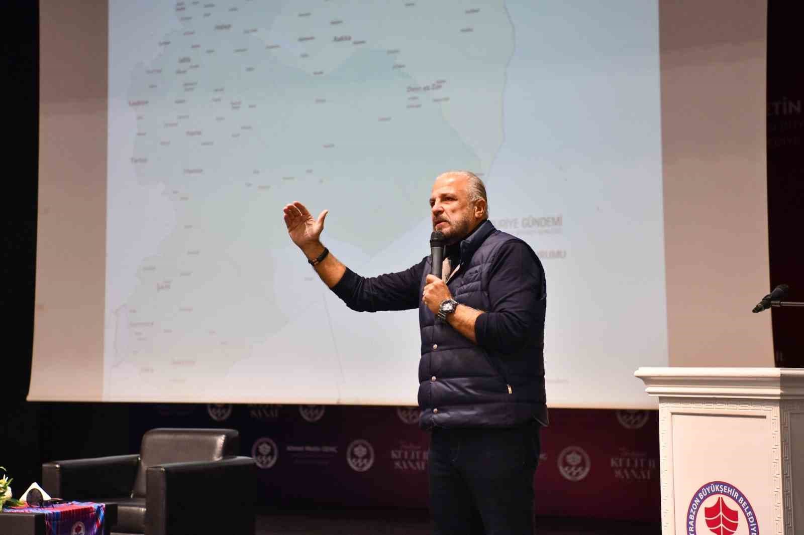 Mete Yarar: "Bölgedeki sorunun çözülmesi Türkiye için tarihi bir fırsat olacaktır” .