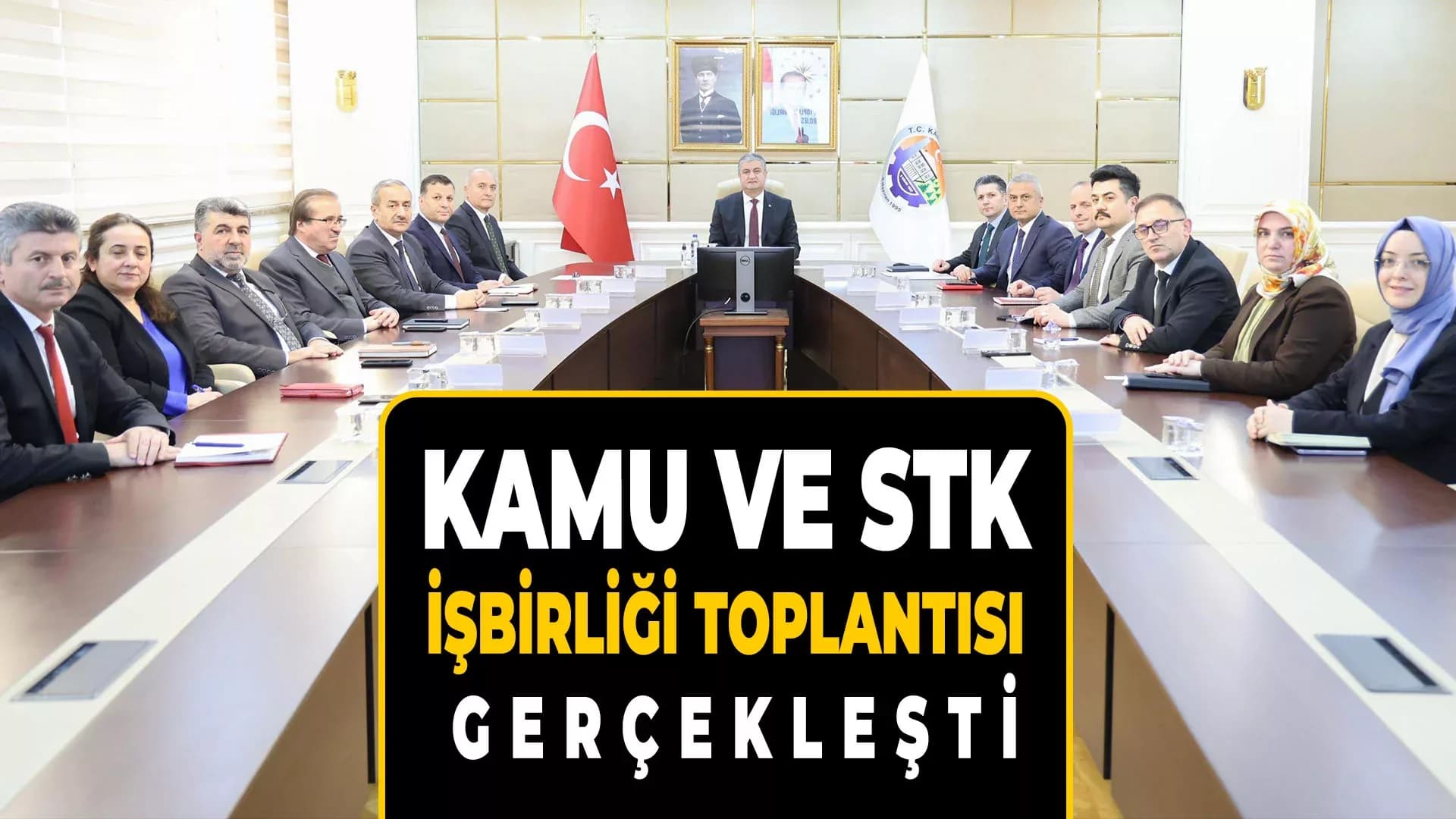 Kamu Ve STK İşbirliği Projesi İçin İlk Toplantı Yapıldı