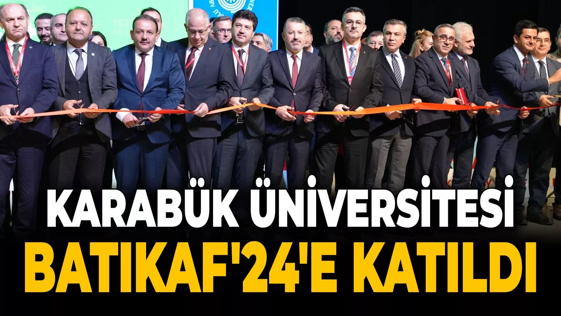 Karabük Üniversitesi Batı Karadeniz Kariyer Fuarı'nda