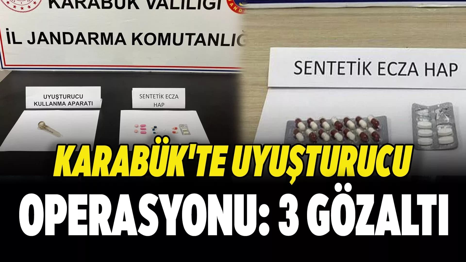Uyuşturucu Operasyonlarında 3 Kişi Yakalandı