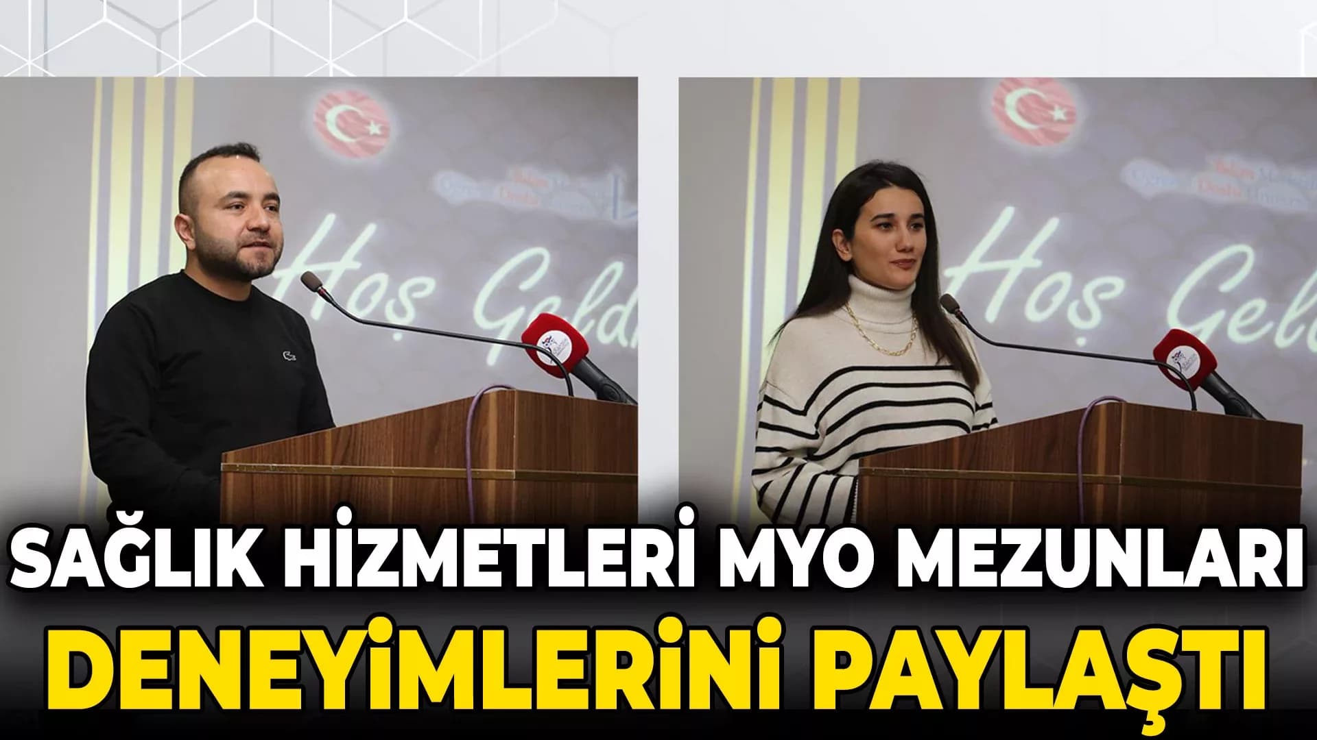 Sağlık Hizmetleri MYO Mezunları Deneyimlerini Paylaştı