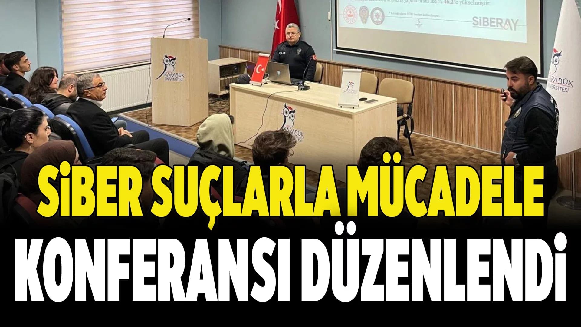 Yenice MYO’da Konferans Düzenlendi