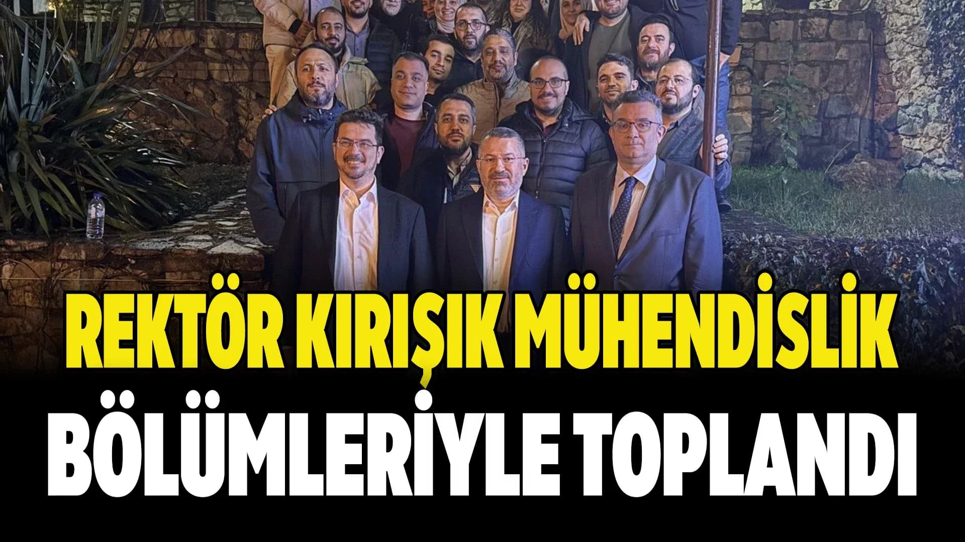KBÜ'de Gelecek Projeler Üzerine Değerlendirmelerde Bulunuldu