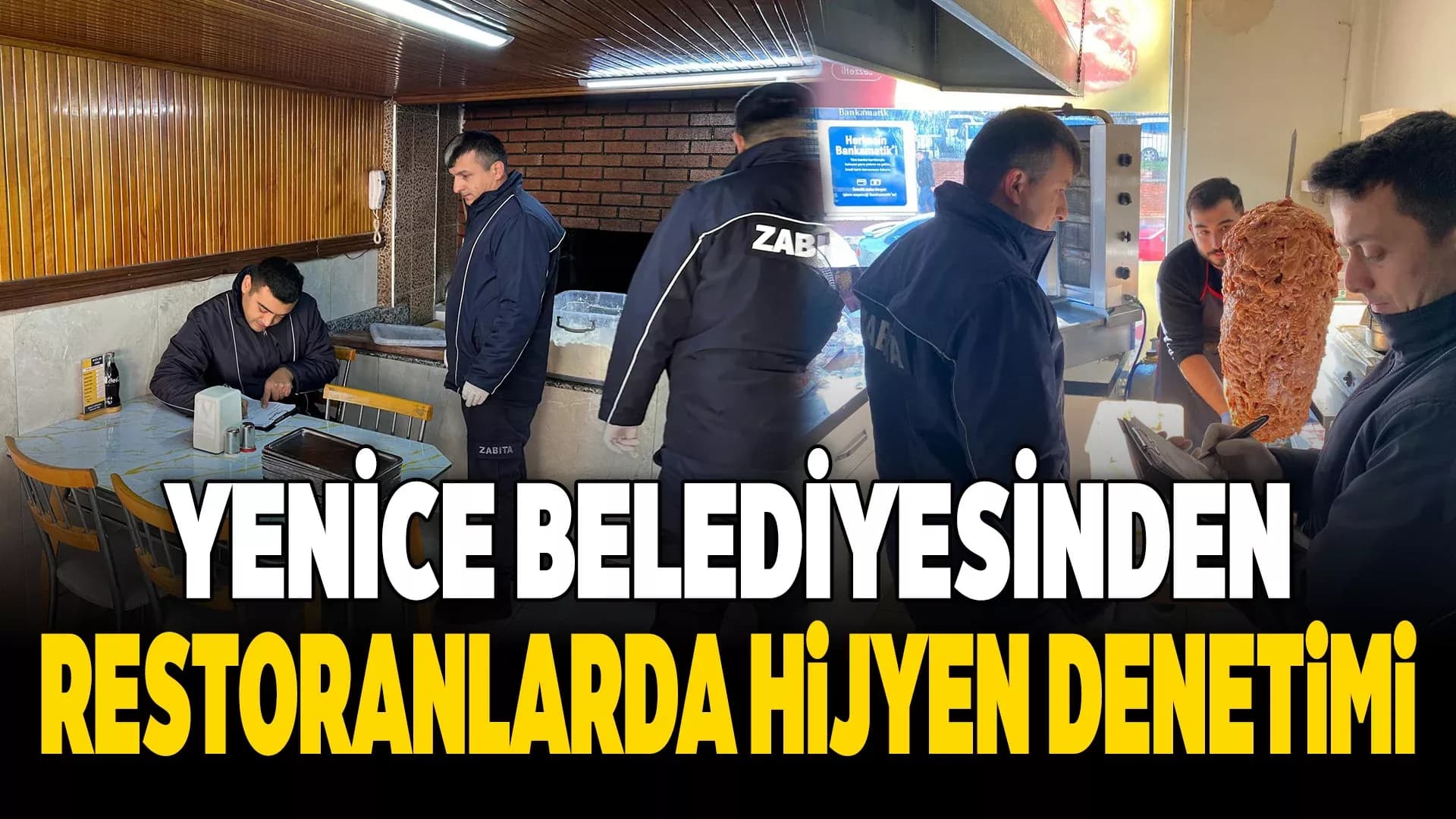 Yenice Belediyesi’nden Hijyen Denetimi