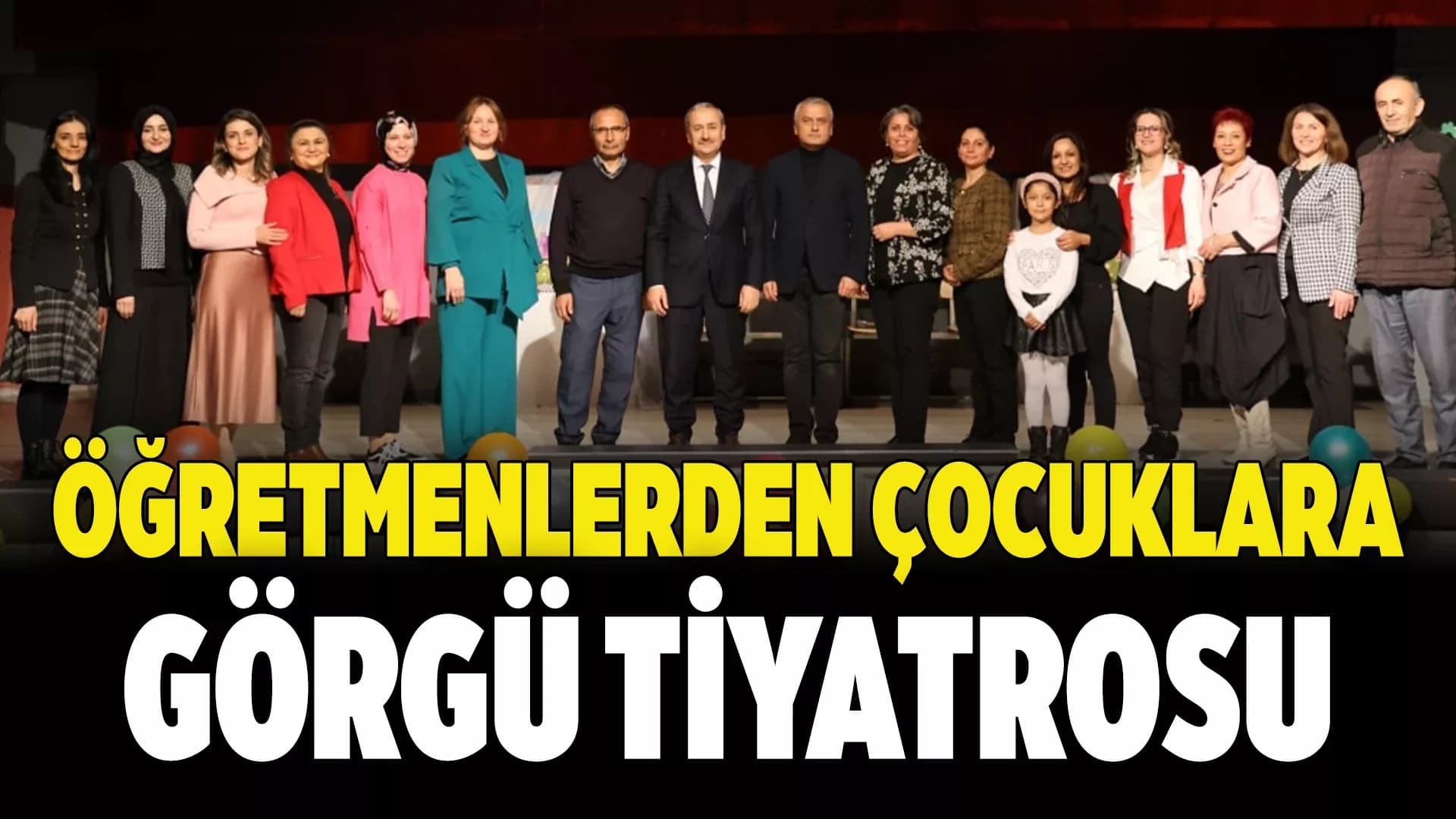 Öğretmenler Sahne Aldı, Çocuklar Görgü Kurallarını Öğrendi