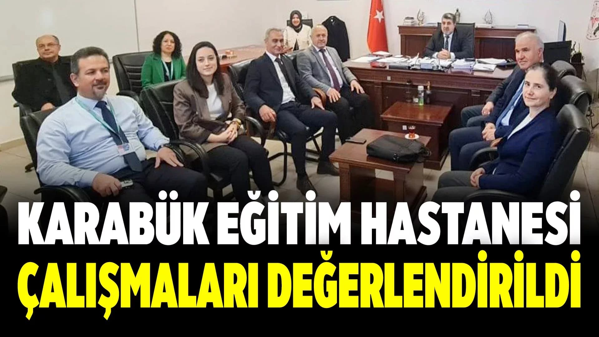 Eğitim ve Araştırma Hastanesi’nde Aylık Çalışmaları Değerlendirildi