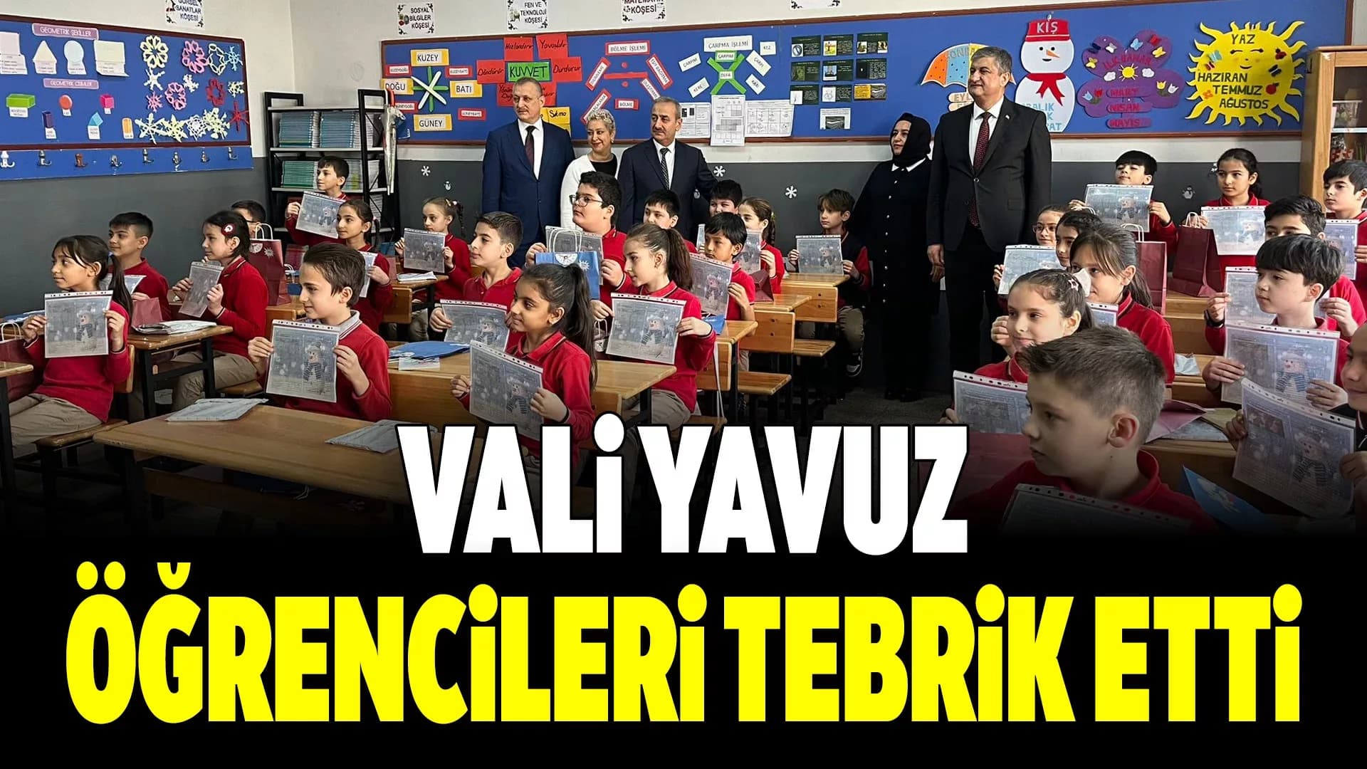 Karabük Anayasa İlkokulu'nda Karne Heyecanı!