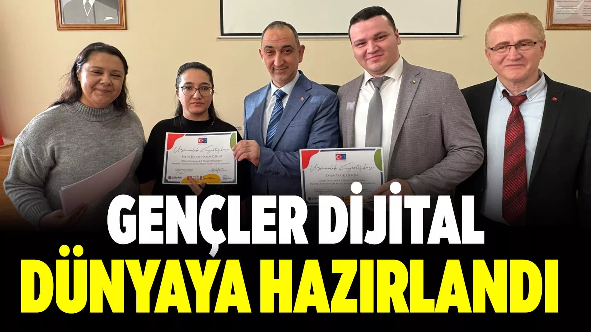 Dijital Pazarlama ve E-Ticaret Eğitimleri Tamamlandı