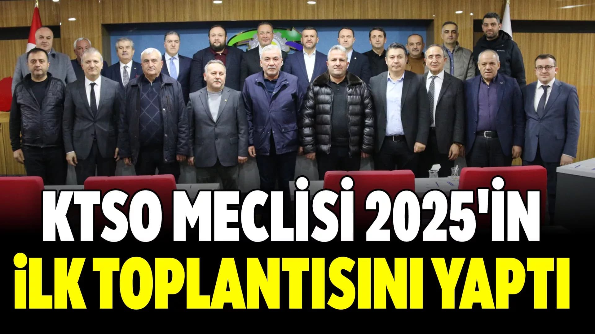 KTSO 2025 Yılı İlk Olağan Meclis Toplantısı Gerçekleştirildi