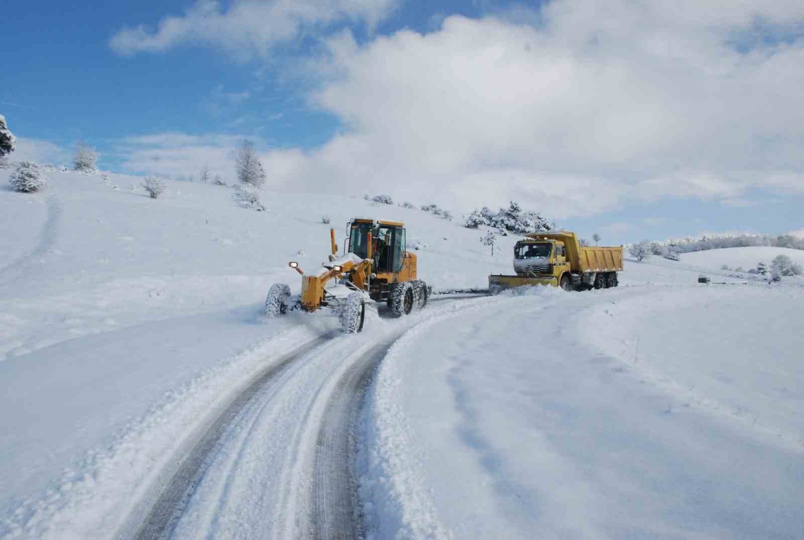 Tokat’ta 108 köy yolu ulaşıma kapalı