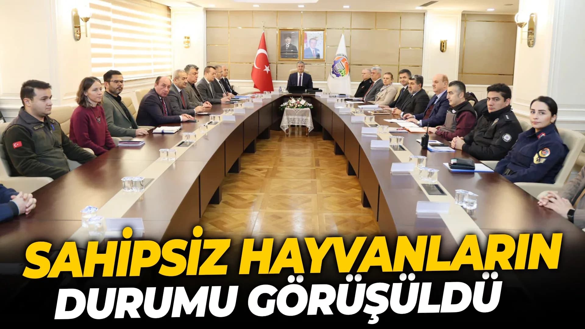 Karabük’te Sahipsiz Hayvanların Durumu Görüşüldü