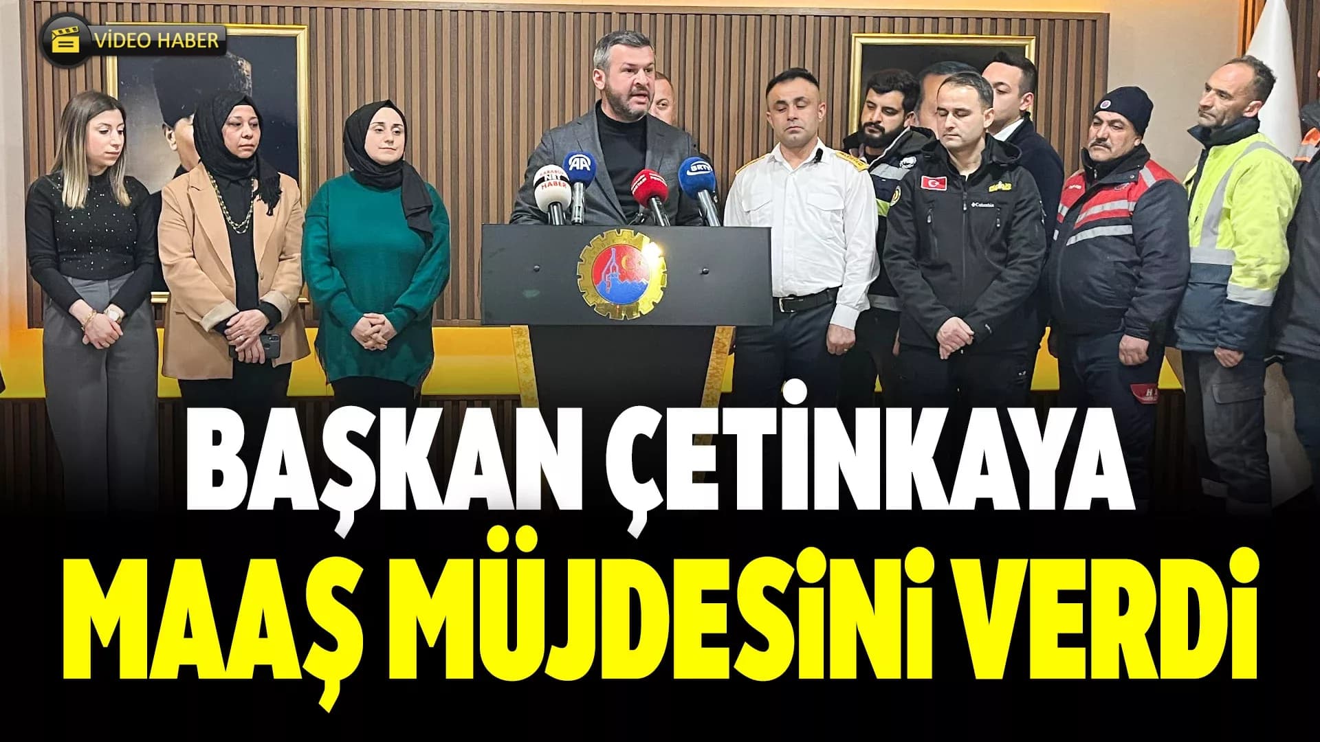 Karabük Belediyesi Çalışanlarına Başkan Çetinkaya'dan Müjde