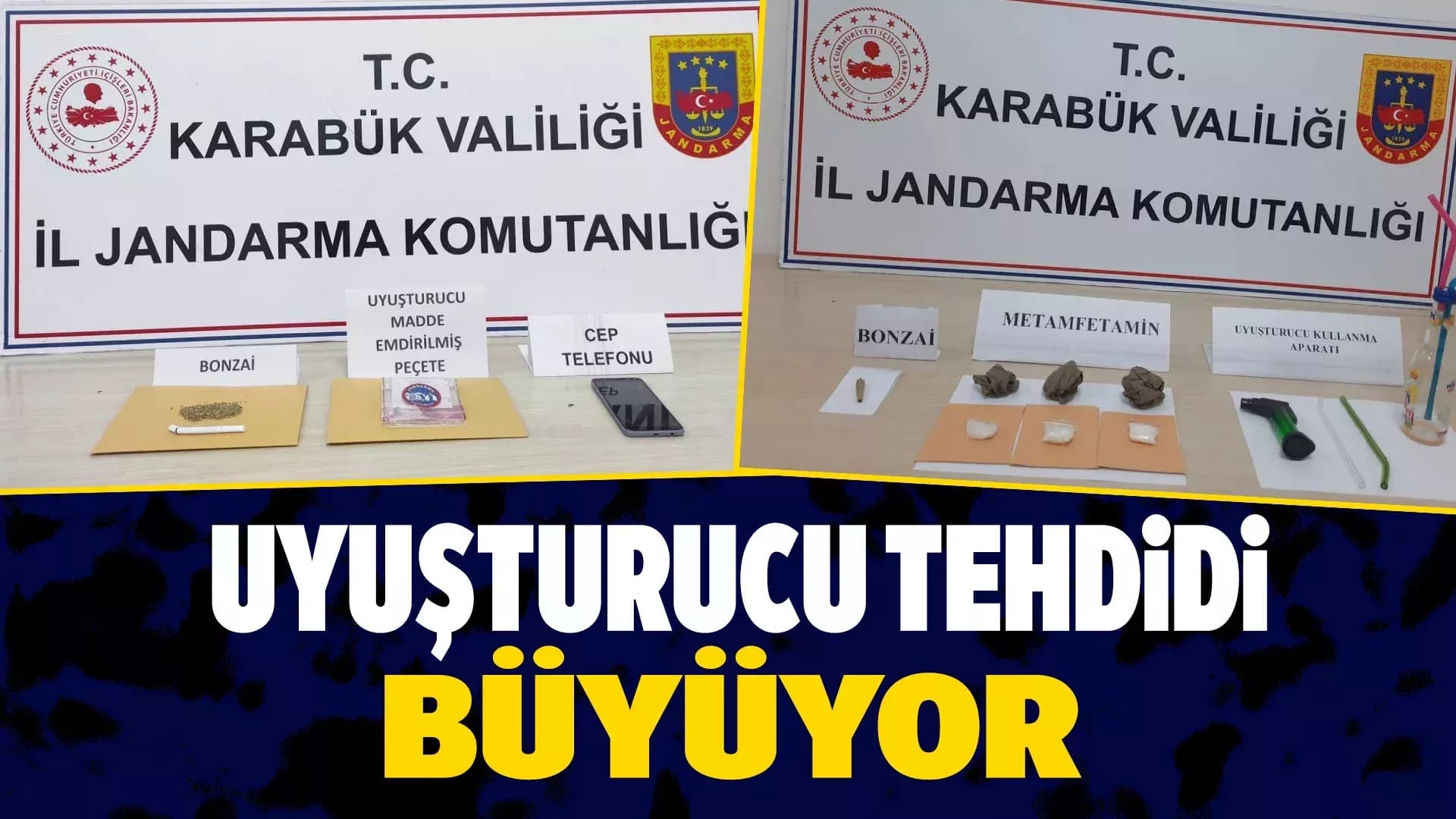 Karabük'te Uyuşturucu Tehdidi Büyüyor!