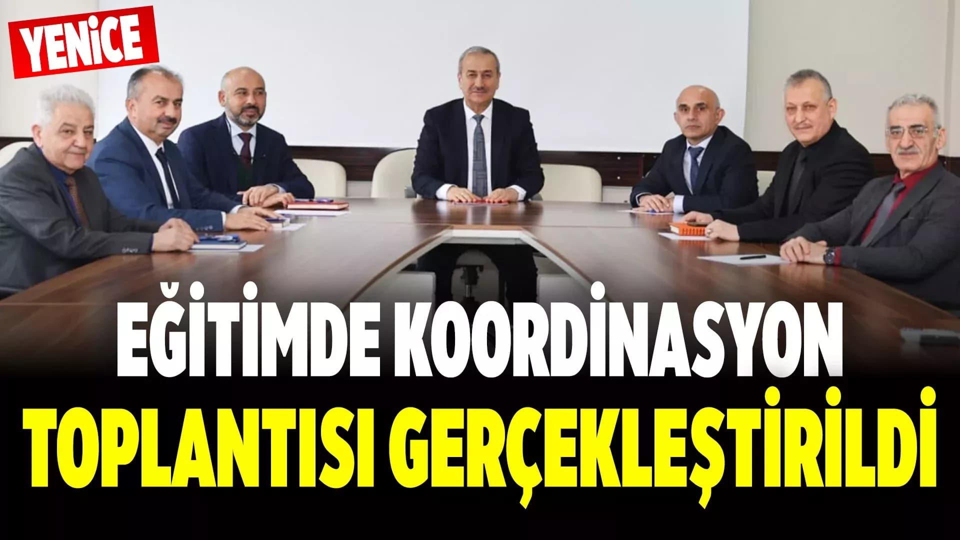 Yenice'de Eğitim Öğretim Faaliyetleri Değerlendirildi