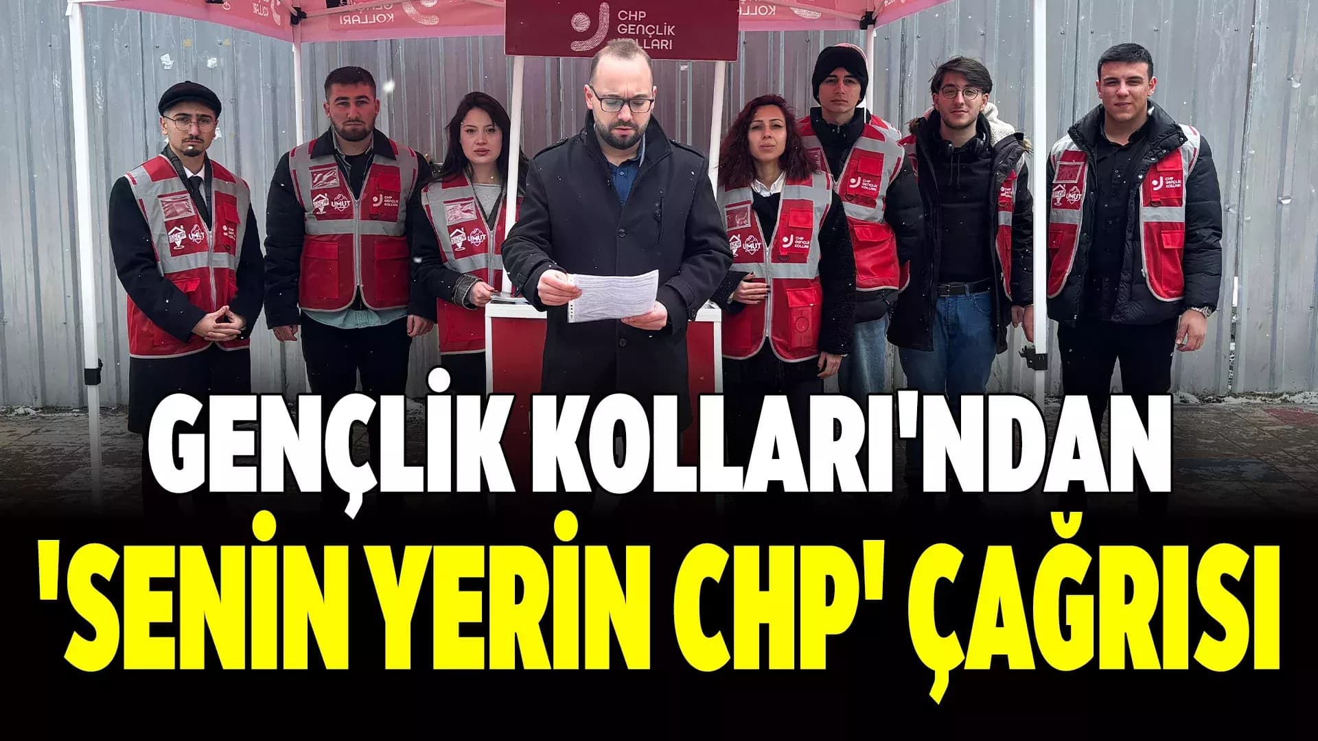 Karabük'te Senin Yerin CHP Kampanyası Düzenlendi