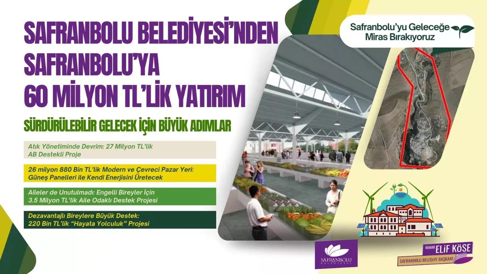 Safranbolu Belediyesi’nden 60 Milyon TL’lik Gelecek Yatırımı!