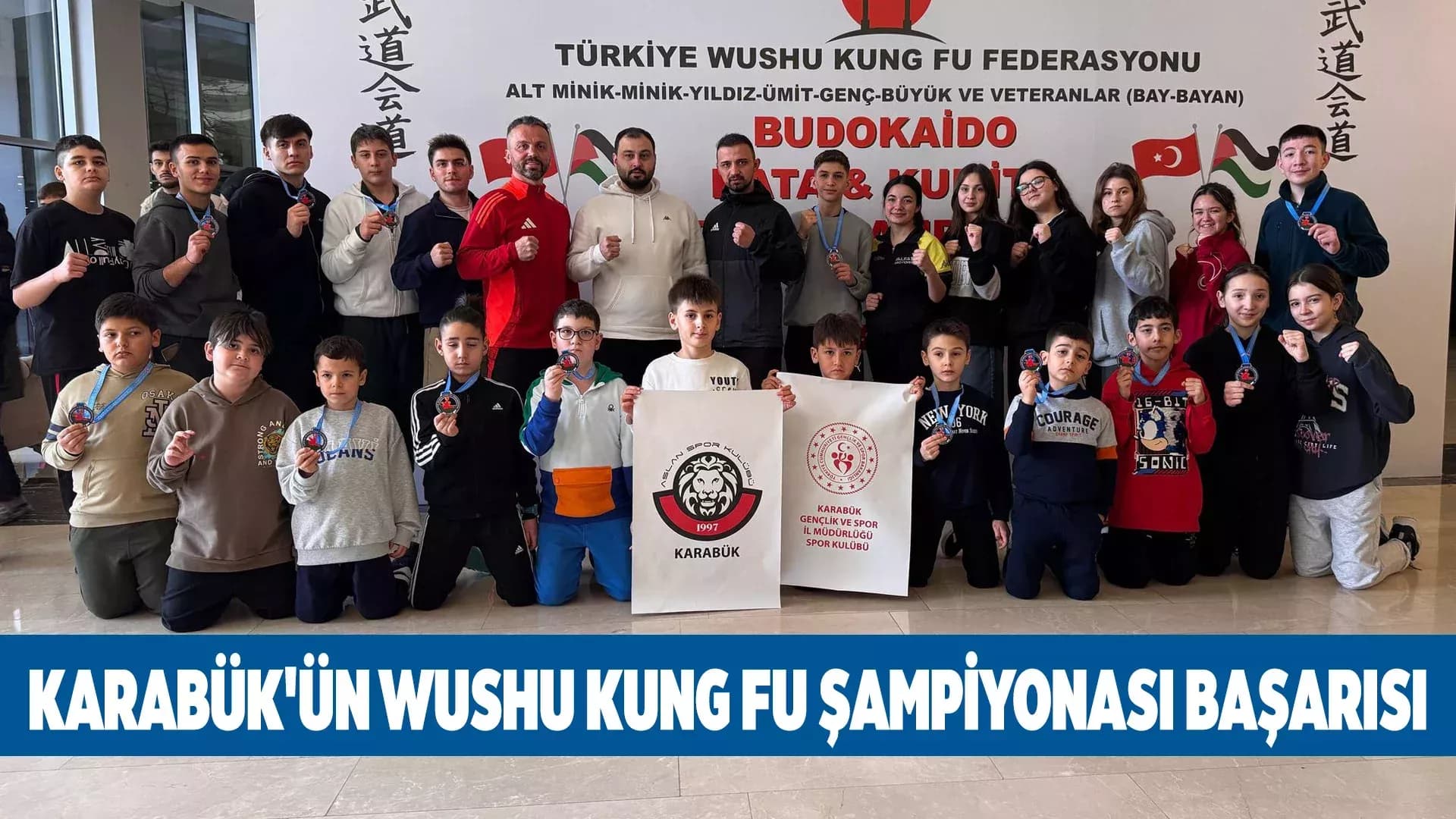 Türkiye Wushu Kung Fu Şampiyonası'nda Karabük Fırtınası