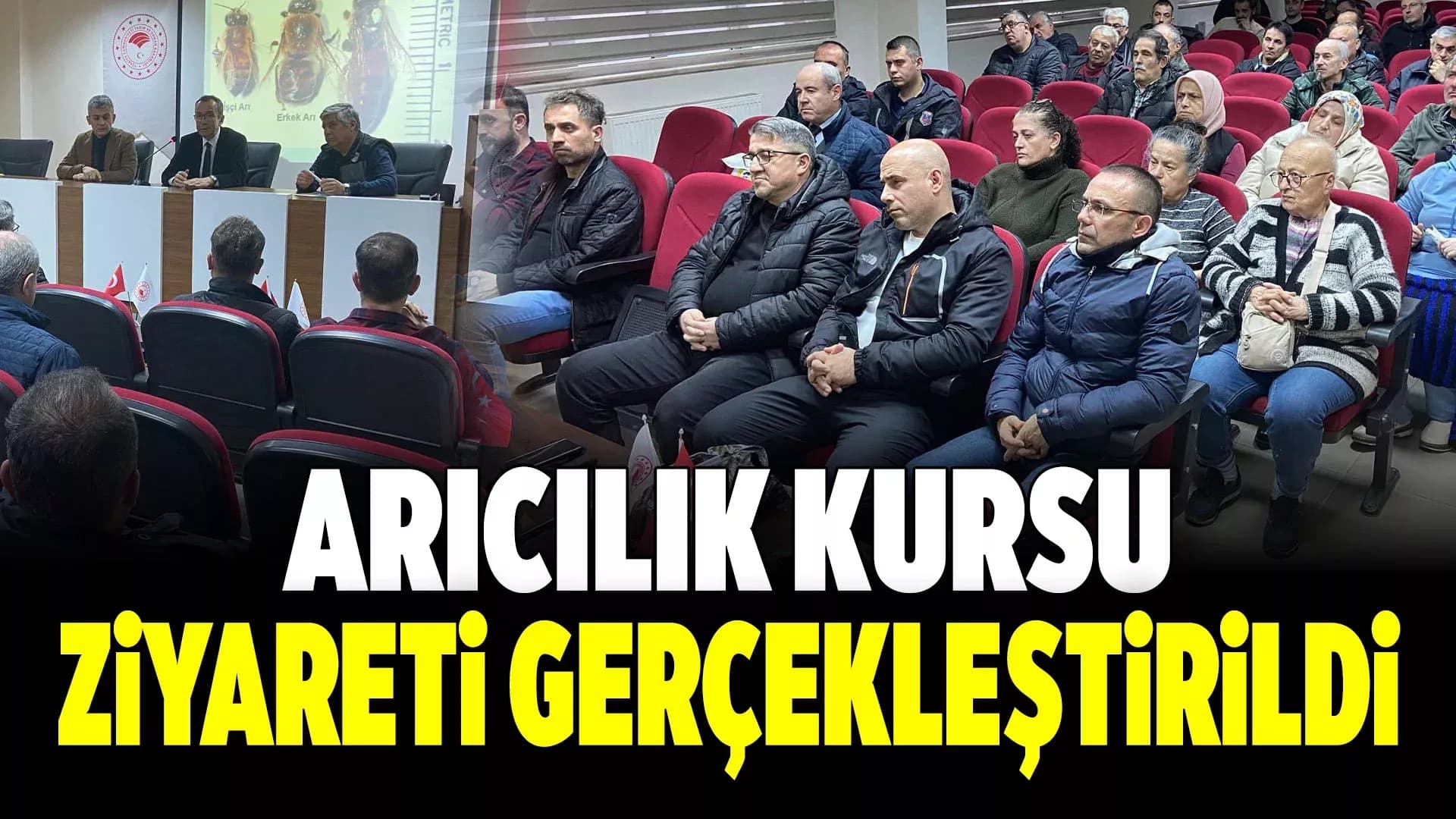 Karabük’te Arıcılık Kursuna Yoğun İlgi