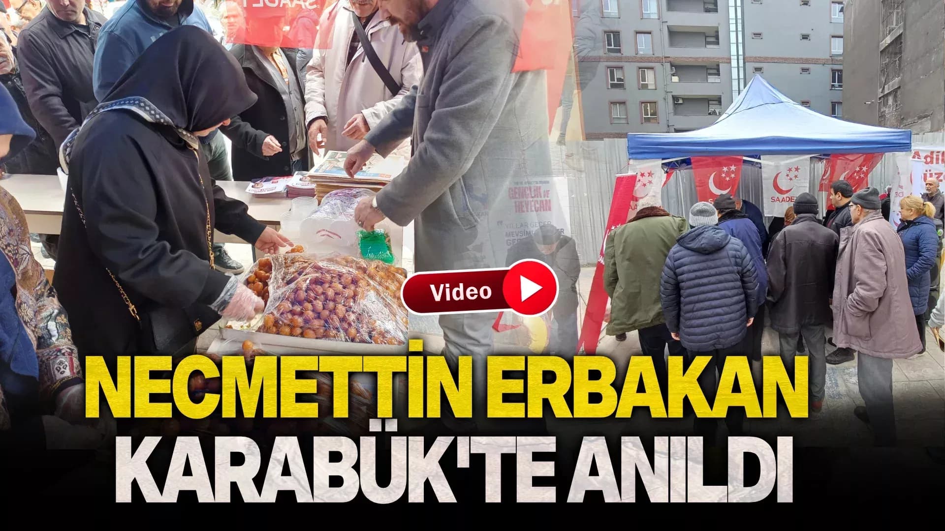 Saadet Partisi, Erbakan’ı Lokma İkramıyla Andı