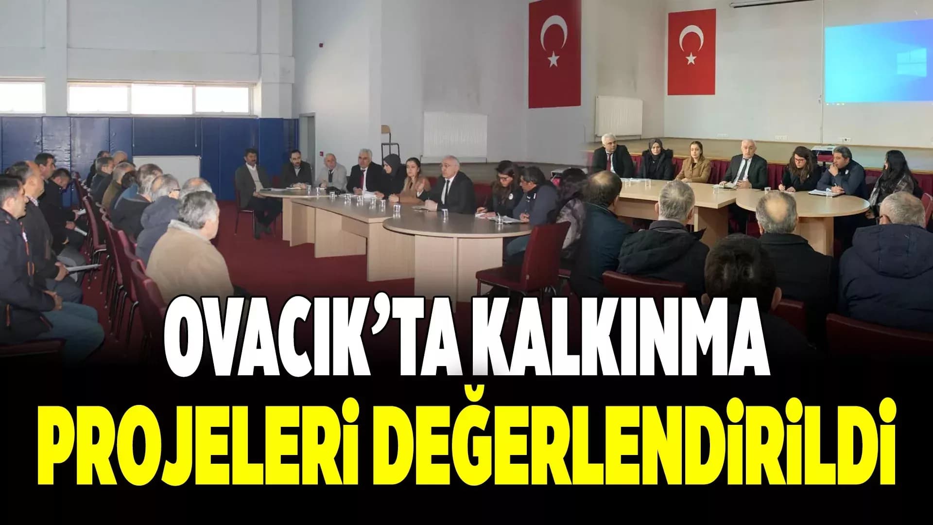 Ovacık’ta AB ve TKDK Projeleri Değerlendirildi