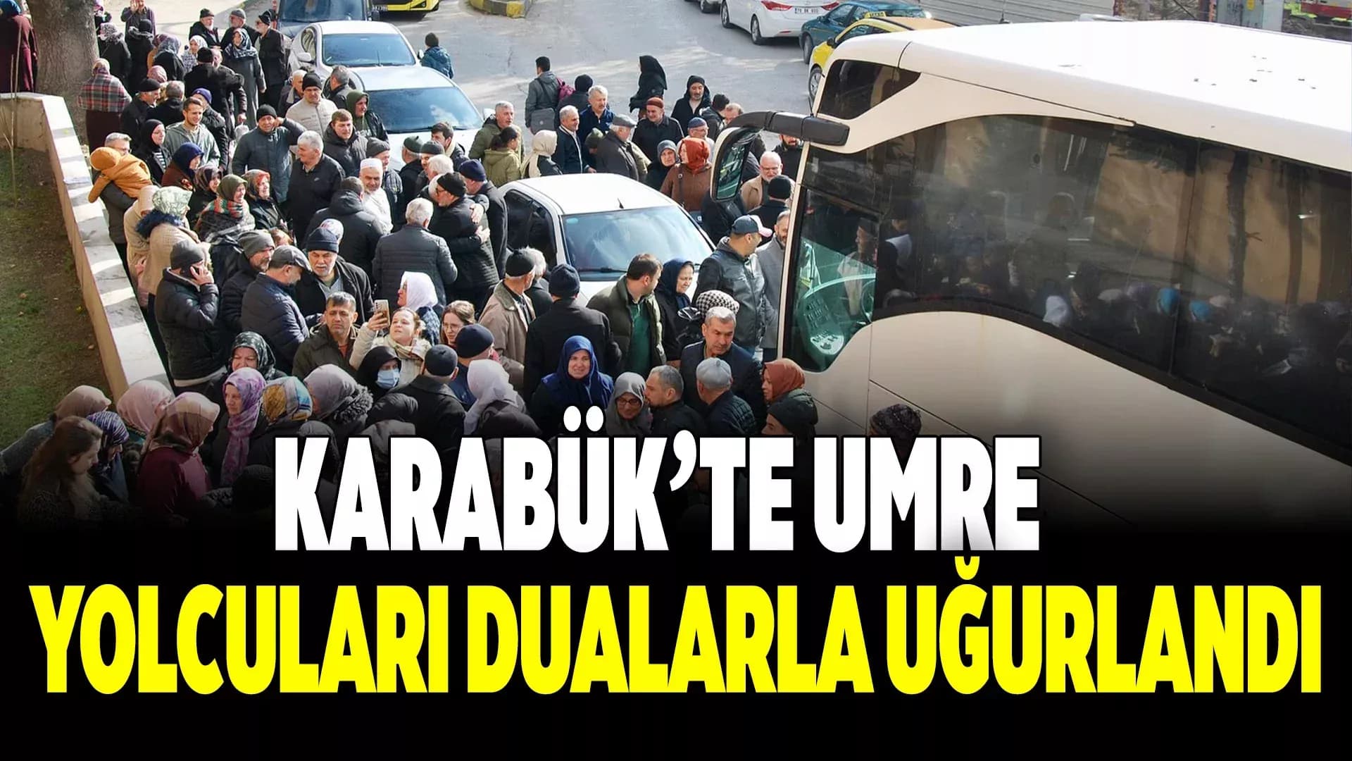 Umreciler Kutsal Topraklara Uğurlandı