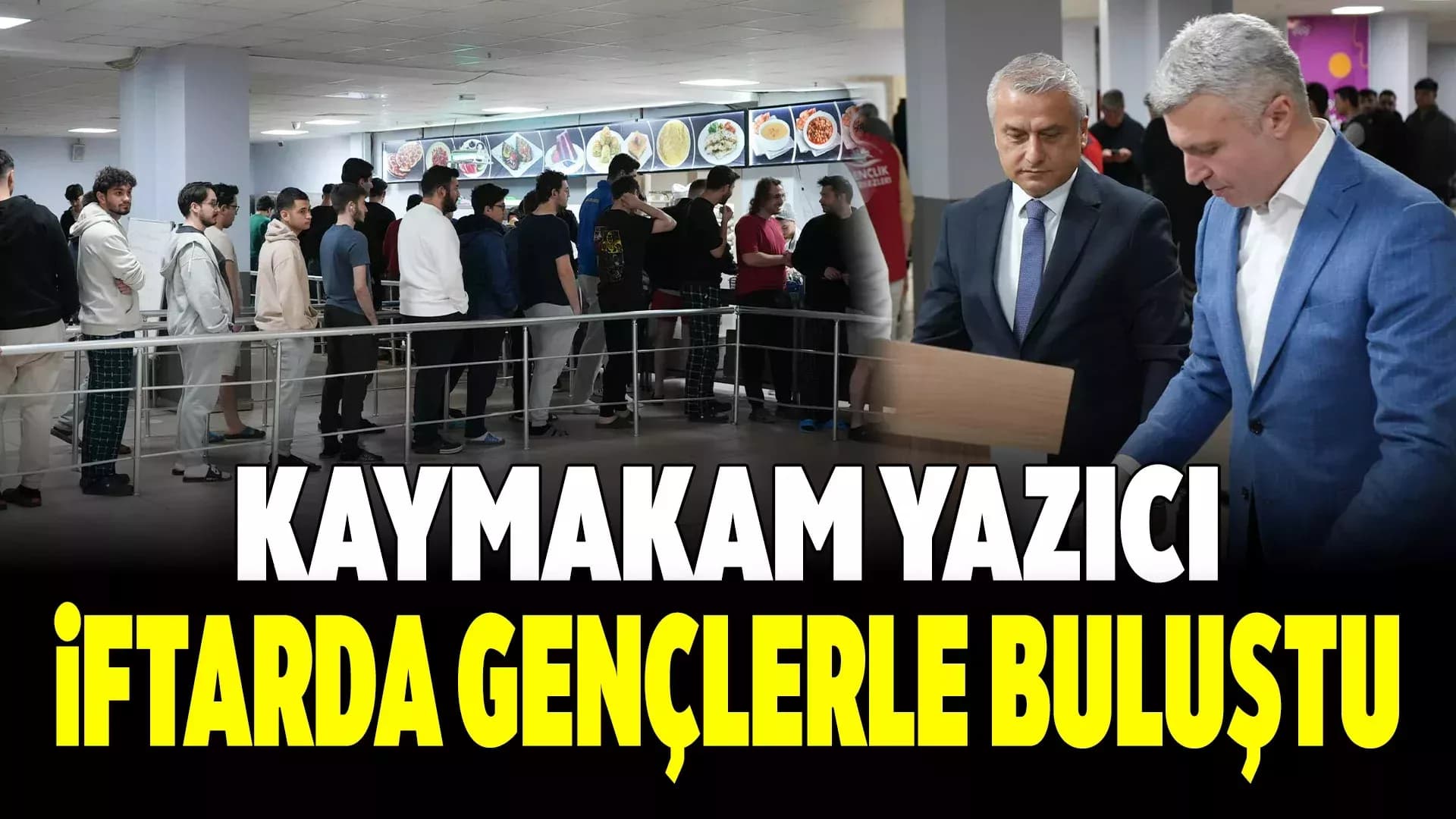 Safranbolu Kaymakamı Gençlerle İftarda Buluştu