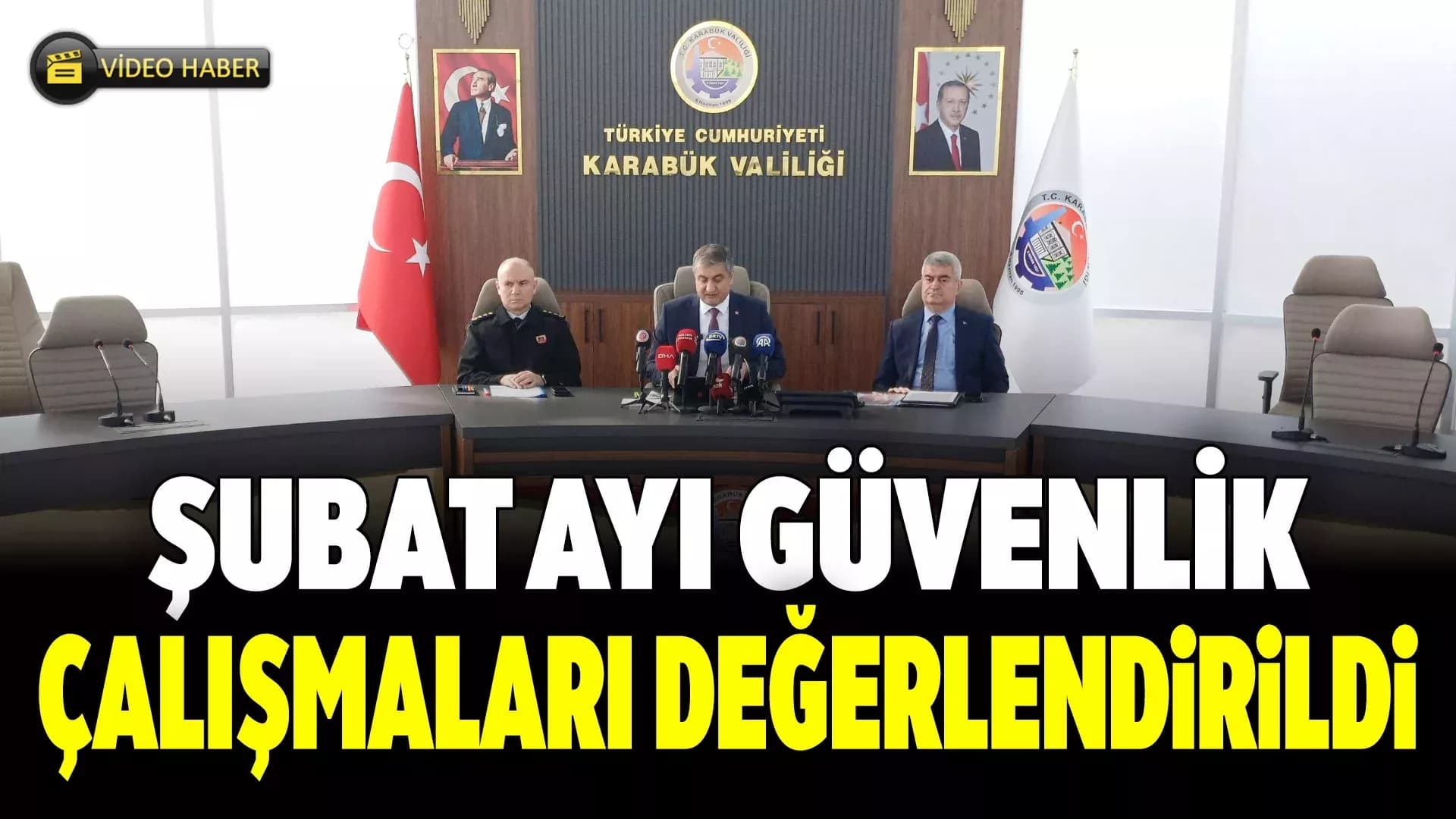 Karabük'te Asayiş ve Güvenlik Toplantısı Gerçekleştirildi