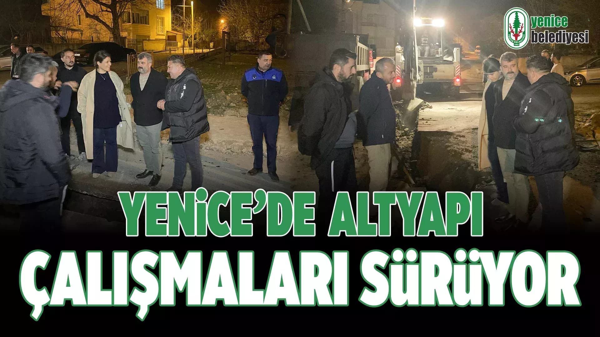 Yenice’de Su Altyapı Çalışmaları Aralıksız Sürüyor