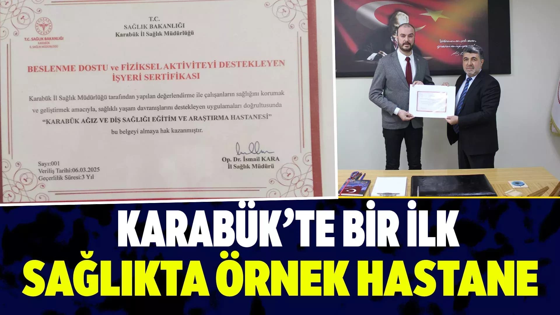 ADSEAH, "Beslenme Dostu ve Fiziksel Aktivite Sertifikası" Aldı
