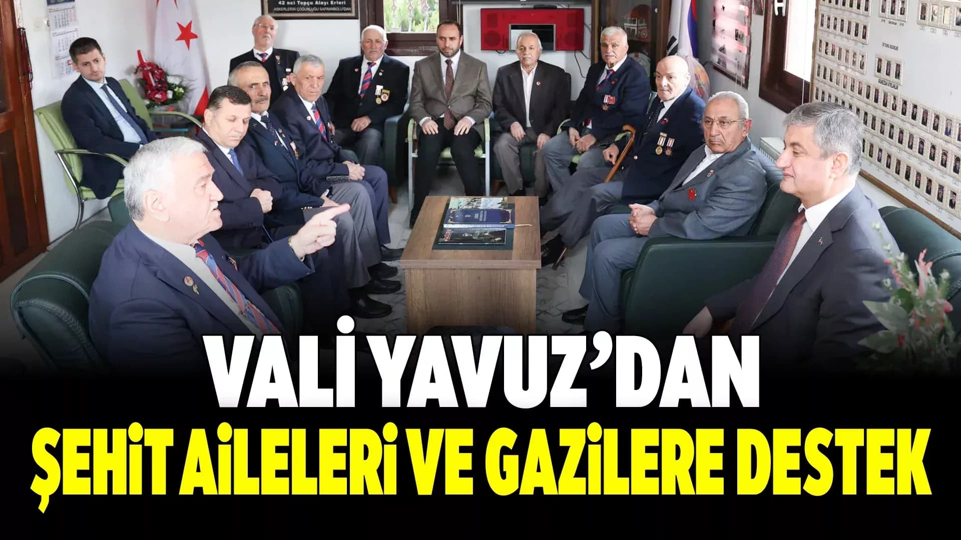 Vali Yavuz, Şehit Aileleri ve Gazilerle Bir Araya Geldi
