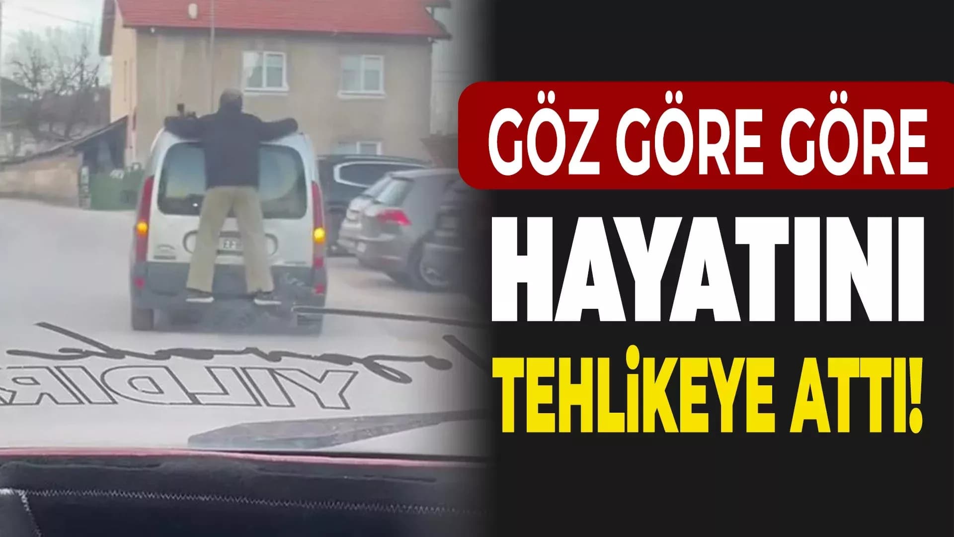 Safranbolu'da Yaptığı Tehlikeli Yolculuk Pes Dedirtti
