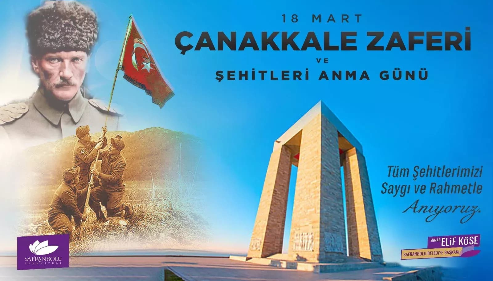 Başkan Köse’den 18 Mart Çanakkale Zaferi ve Şehitleri Anma Günü Mesajı