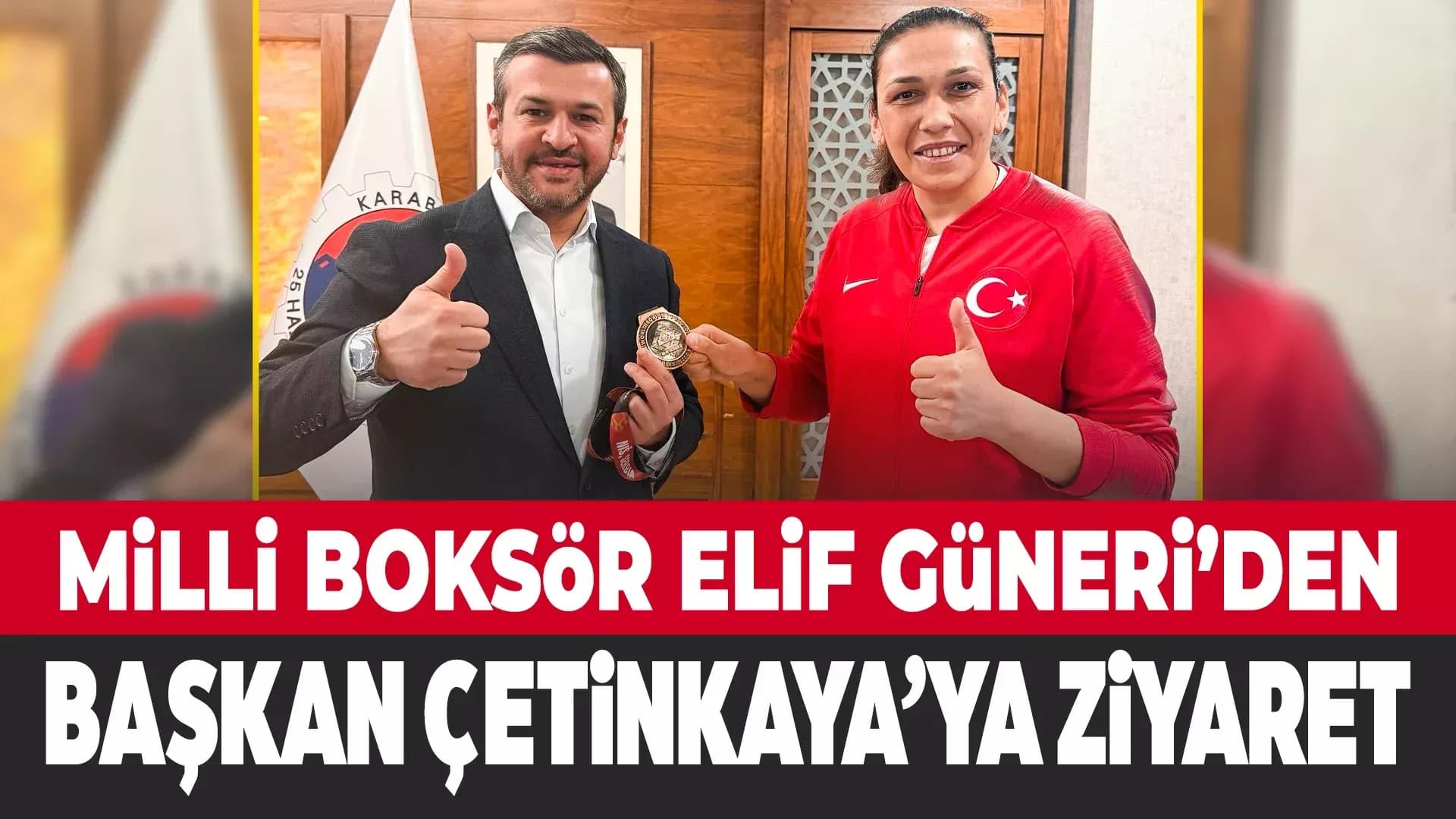 Elif Güneri’den Başkan Çetinkaya'ya Ziyaret