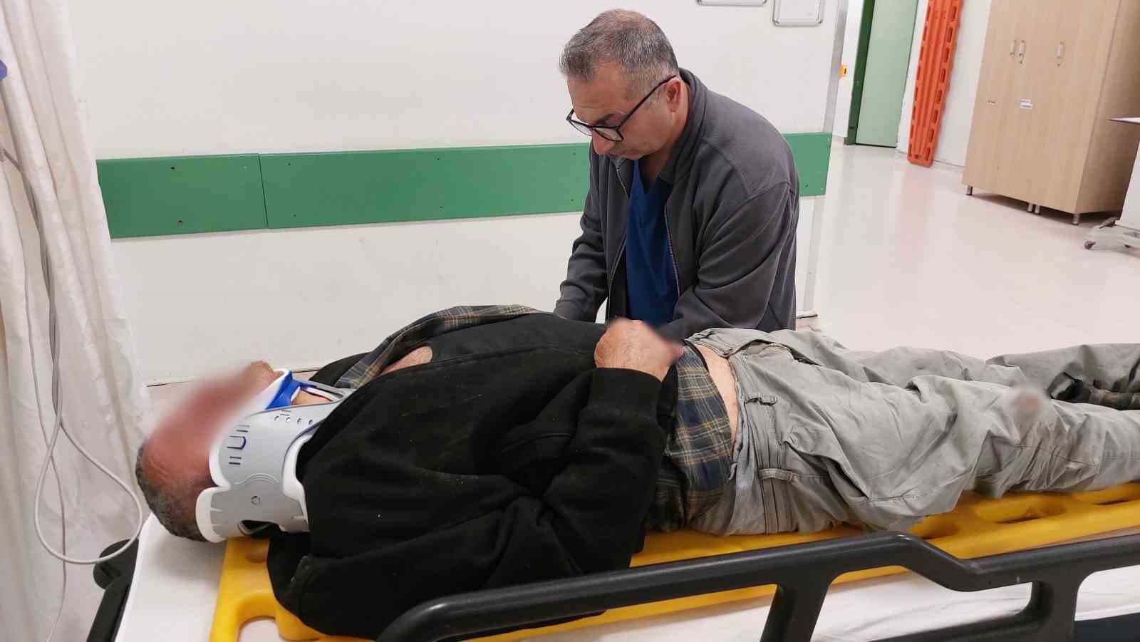 Alzheimer hastası şahıs yaralı bulundu